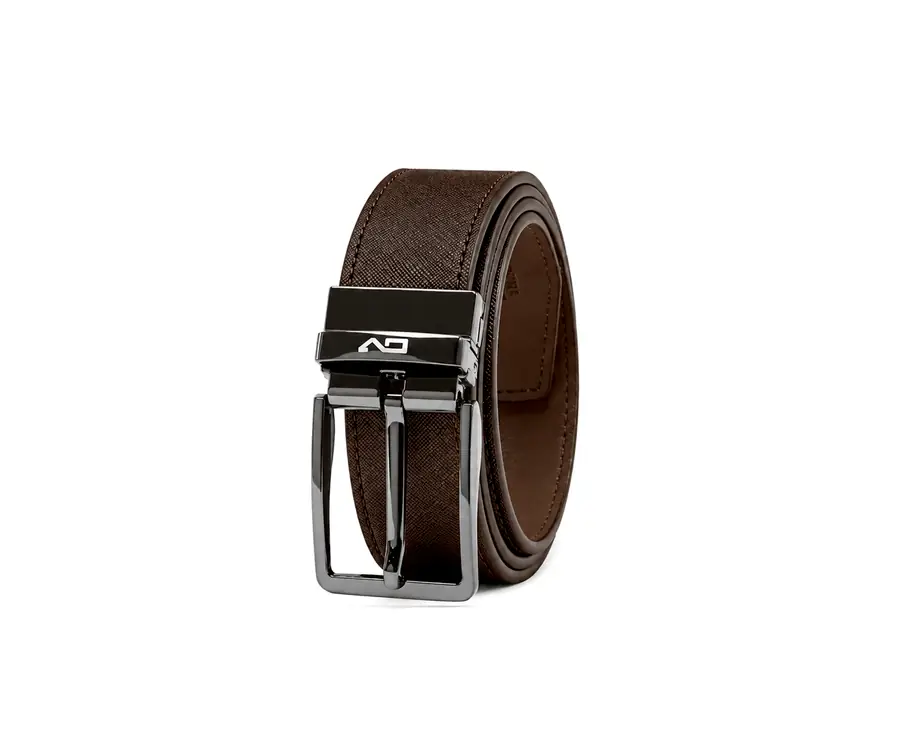 Brown OV Reversible Belt — view 1