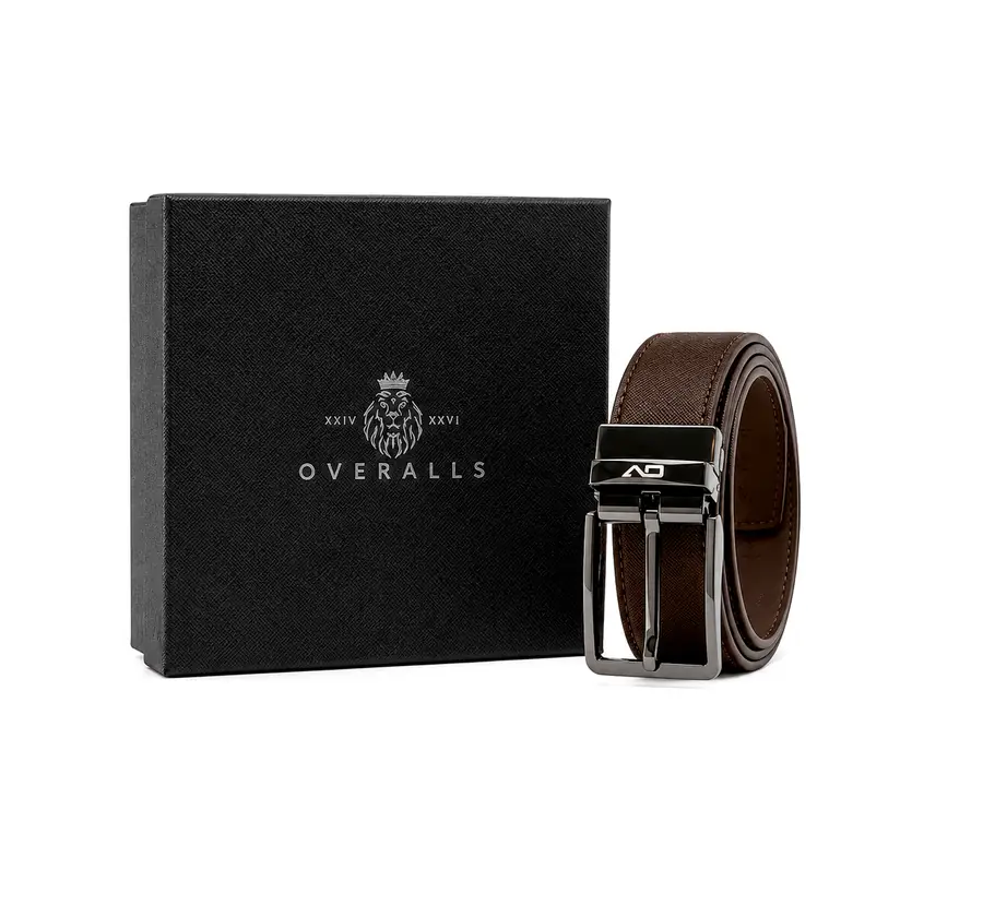 Brown OV Reversible Belt — view 3